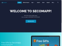 Desktop screenshot for secomapp.com