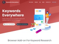 Desktop screenshot for keywordseverywhere.com