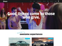 Desktop screenshot for omaze.com