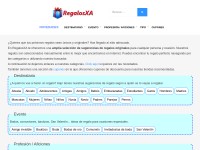 Desktop screenshot for regalosxa.com