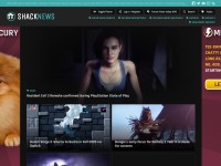 Desktop screenshot for shacknews.com