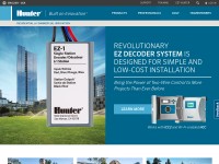 Desktop screenshot for hunterindustries.com