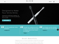 Desktop screenshot for gleem.com