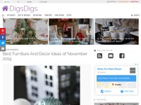 Desktop screenshot for digsdigs.com