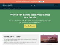 Desktop screenshot for theme-junkie.com