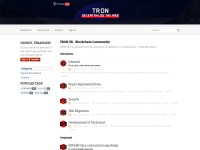 Desktop screenshot for tronsr.org