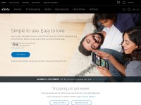 Desktop screenshot for comcast.com