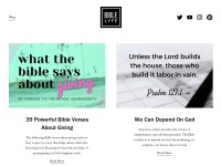 Desktop screenshot for biblelyfe.com