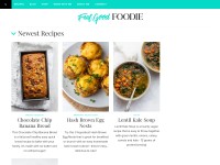 Desktop screenshot for feelgoodfoodie.net