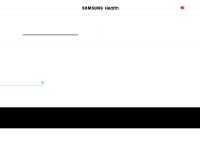 Desktop screenshot for samsunghealth.com