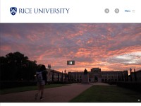 Desktop screenshot for rice.edu
