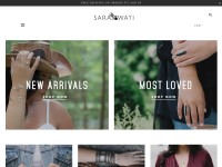 Desktop screenshot for saraswatishop.com