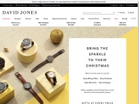 Desktop screenshot for davidjones.com