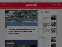 Desktop screenshot for corsematin.com
