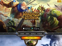 Desktop screenshot for warlordsofaternum.com