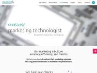 Desktop screenshot for numberly.com