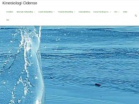 Desktop screenshot for kinesiologiodense.dk