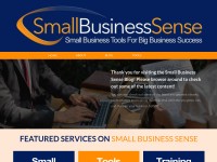 Desktop screenshot for small-bizsense.com