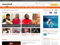 Desktop screenshot for sapo.ao