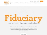 Desktop screenshot for fi360.com