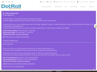 Desktop screenshot for dotroll.com