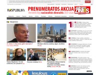 Desktop screenshot for respublika.lt