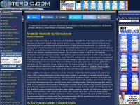 Desktop screenshot for steroid.com