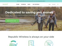 Desktop screenshot for republicwireless.com