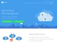 Desktop screenshot for printix.net
