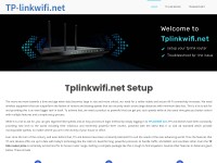 Desktop screenshot for router-tplinkwifi.net