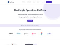 Desktop screenshot for saplinghr.com