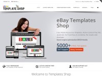 Desktop screenshot for ebaytemplatesshop.com