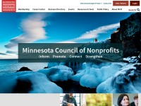 Desktop screenshot for minnesotanonprofits.org
