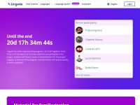 Desktop screenshot for start-lingoda.com