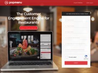 Desktop screenshot for popmenu.com