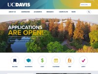 Desktop screenshot for ucdavis.edu