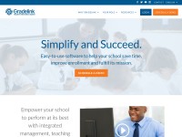 Desktop screenshot for gradelink.com