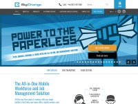 Desktop screenshot for bigchangeapps.com