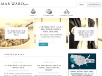 Desktop screenshot for manwardpress.com