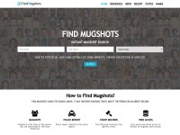 Desktop screenshot for findmugshots.com