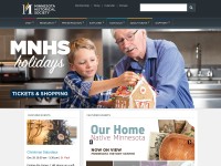 Desktop screenshot for mnhs.org