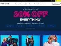 Desktop screenshot for riverisland.com