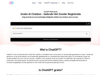 Screenshot of chatnederlands.nl