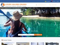 Desktop screenshot for luxuryhalongcruises.com
