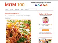 Desktop screenshot for themom100.com