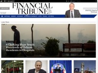 Desktop screenshot for financialtribune.com