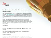 Desktop screenshot for infinit.io