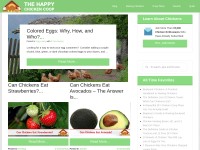 Desktop screenshot for thehappychickencoop.com