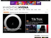Desktop screenshot for hashtaghyena.com