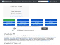 Desktop screenshot for whatismyip.com